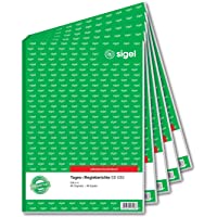 Sigel SD impreso 030 días-Directora Informe 2 veces- primera y segunda hoja- A4- 2x40 hoja- presión- 5-pack sensibles